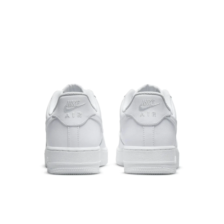 Zapatillas Nike Air Force 1 ’07 casual hombre blanco vista dorsal