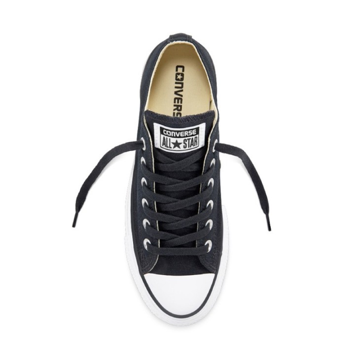 Zapatillas Converse Chuck Taylor All Star Platform canvas negro vista cenital