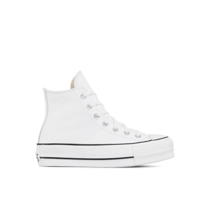 Zapatillas Converse Chuck Taylor All Star Platform piel blanco
