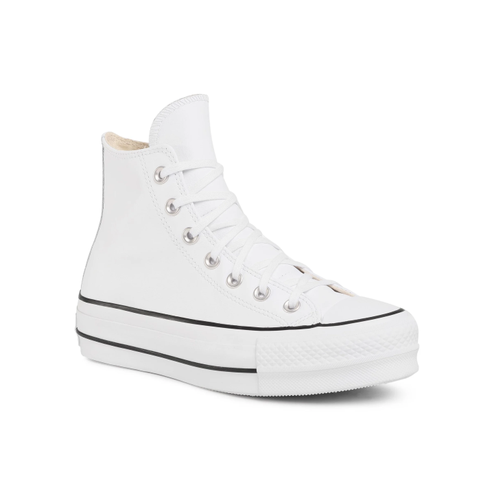 Zapatillas Converse Chuck Taylor All Star Platform piel blanco