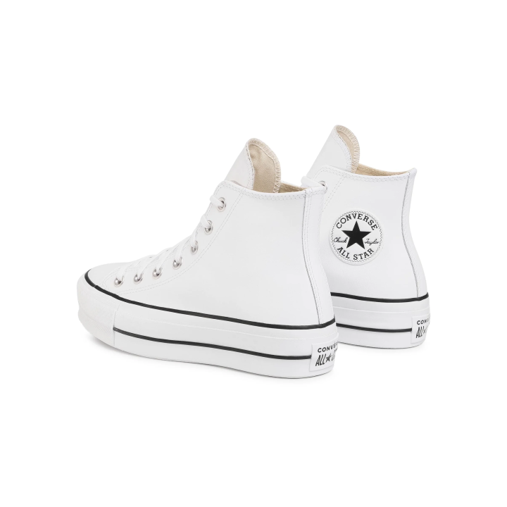 Zapatillas Converse Chuck Taylor All Star Platform piel blanco