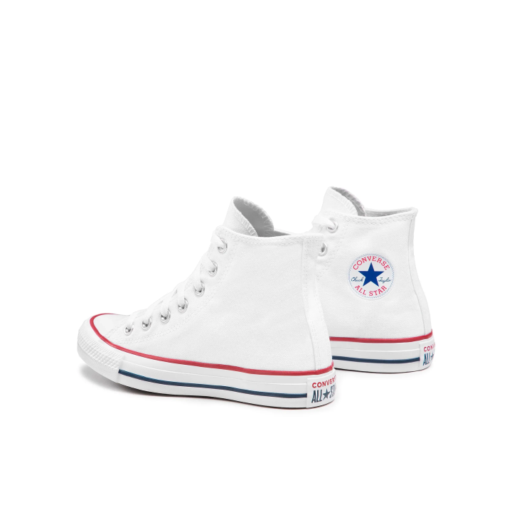 Zapatillas Converse Chuck Taylor All Star blanco vista tres cuartos dorsal