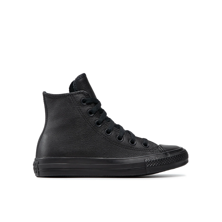 Zapatillas Converse Chuck Taylor All Star Mono Piel unisex negro vista lateral