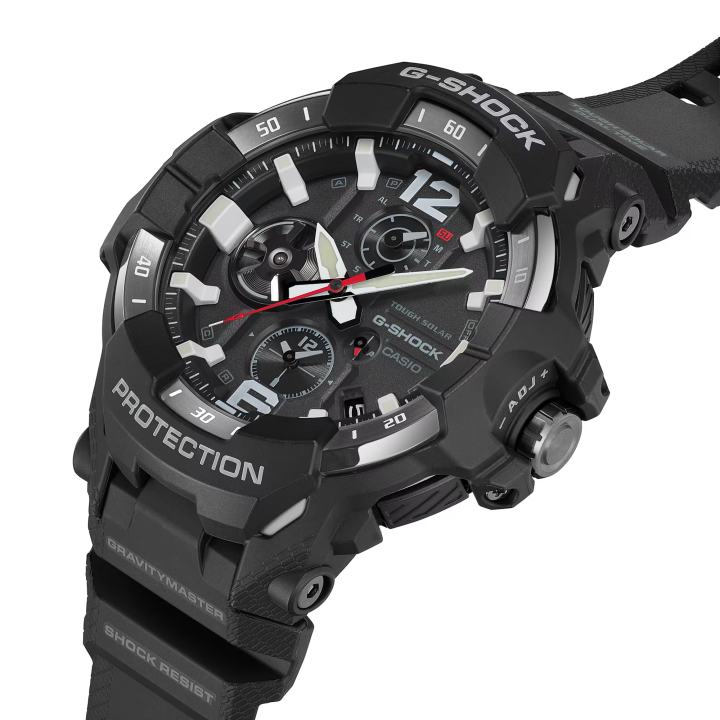 Reloj Casio G-SHOCK GR-B300-1AER negro vista tres cuartos