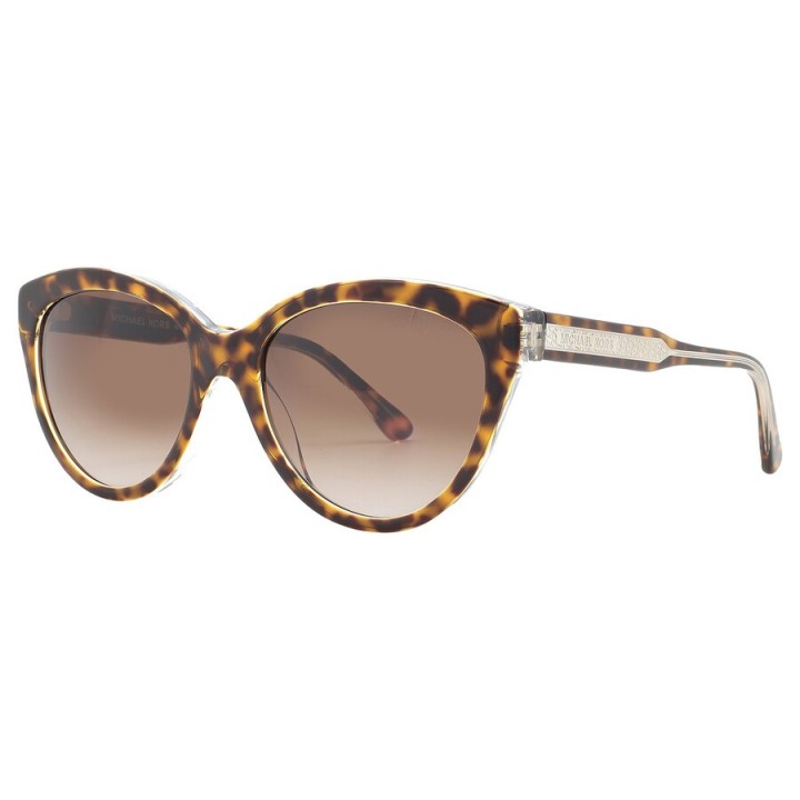 Detalle de gafas de sol ojo de gato carey Michael Kors MK2158 Makena para mujer