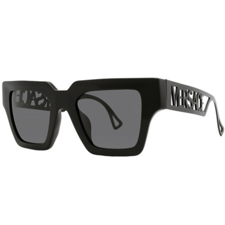 Gafas de sol Versace VE4431 rectangulares negro vista frontal