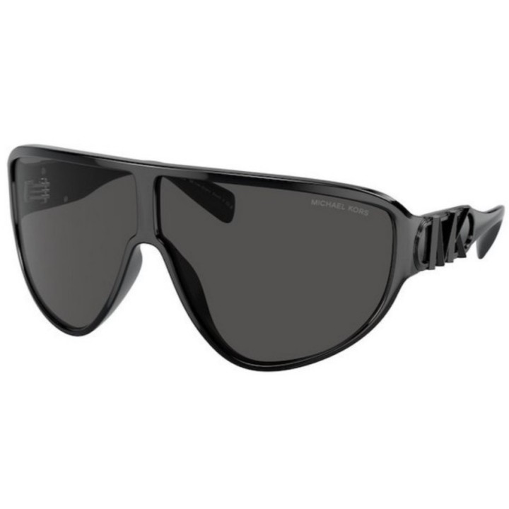 Gafas de sol Michael Kors MK2194 Empire Shield máscara negro vista frontal
