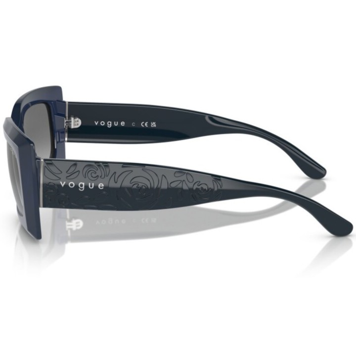 Gafas de sol Vogue VO5526S cuadradas azul oscuro detalle