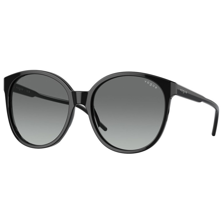 Gafas de sol Vogue VO5509S redondas negras vista frontal