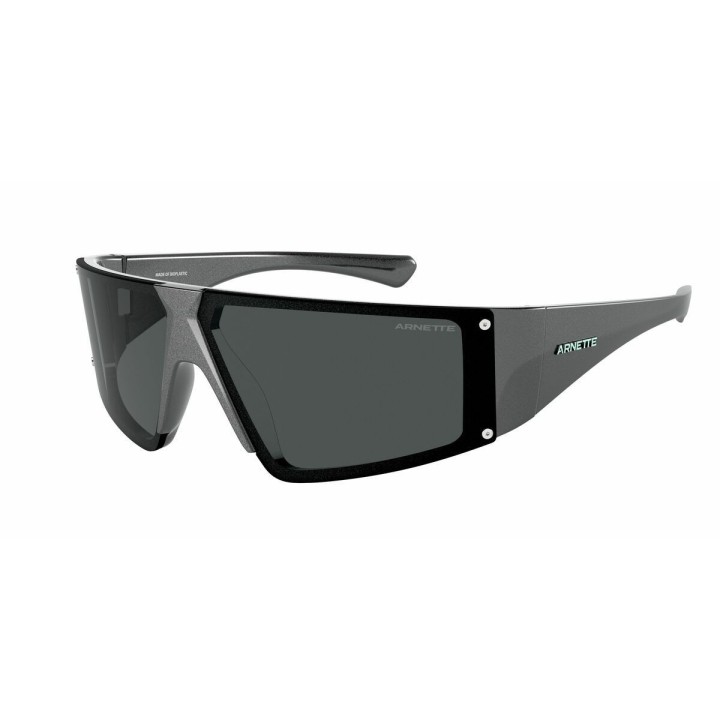 Gafas de sol Arnette Saturnya cuadradas gris vista frontal