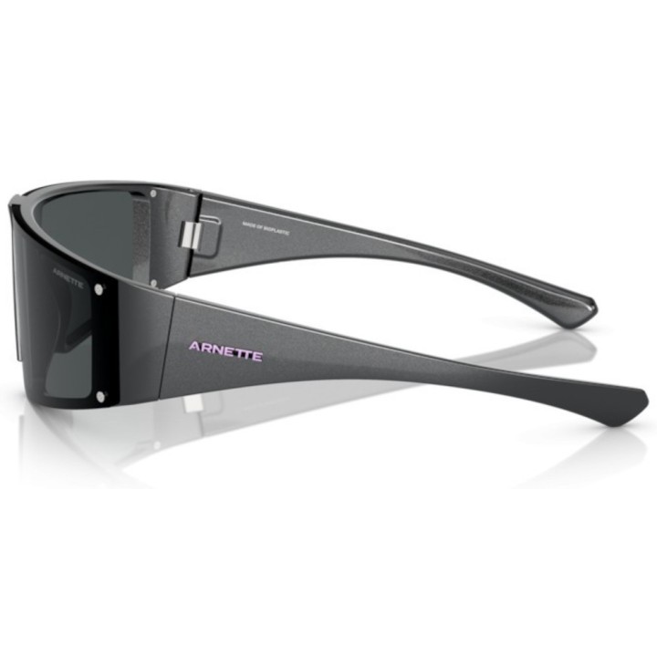 Gafas de sol Arnette Saturnya cuadradas gris detalle