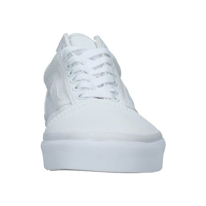 Zapatillas Vans Old Skool True White vista frontal