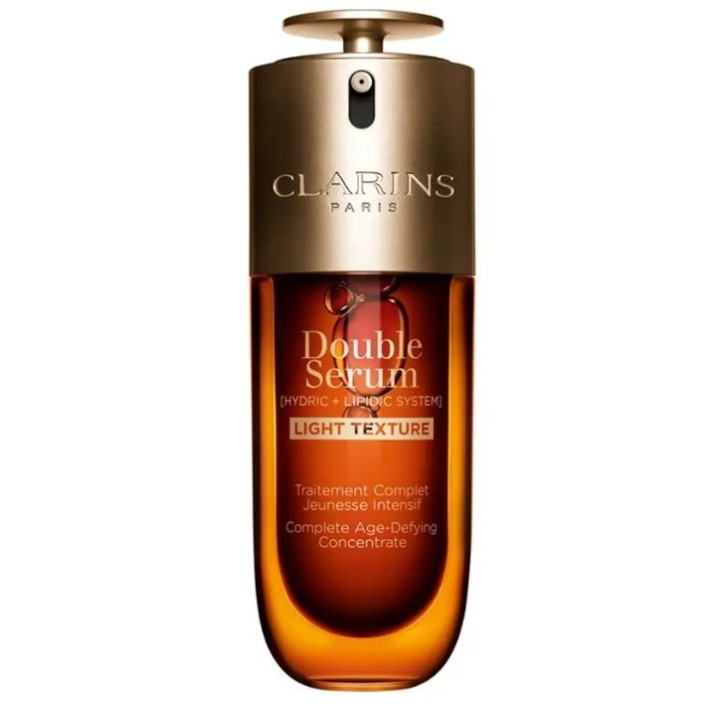 Sérum facial antiedad Clarins Double Serum Light 75 ml vista frontal