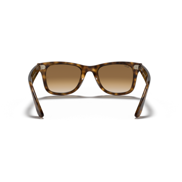 Gafas de sol Ray-Ban RB4340 Wayfarer Ease carey marrón con cristales marrón degradado vista dorsal