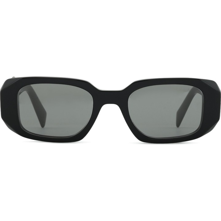 Gafas de sol Prada PR 17WS negro con cristales grises vista dorsal