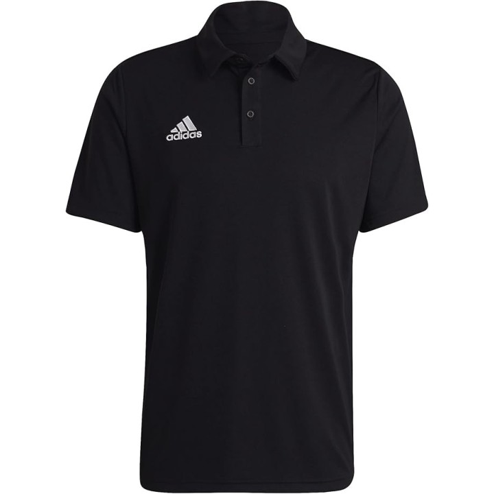 Polo Adidas Entrada 22 negro para hombre vista frontal