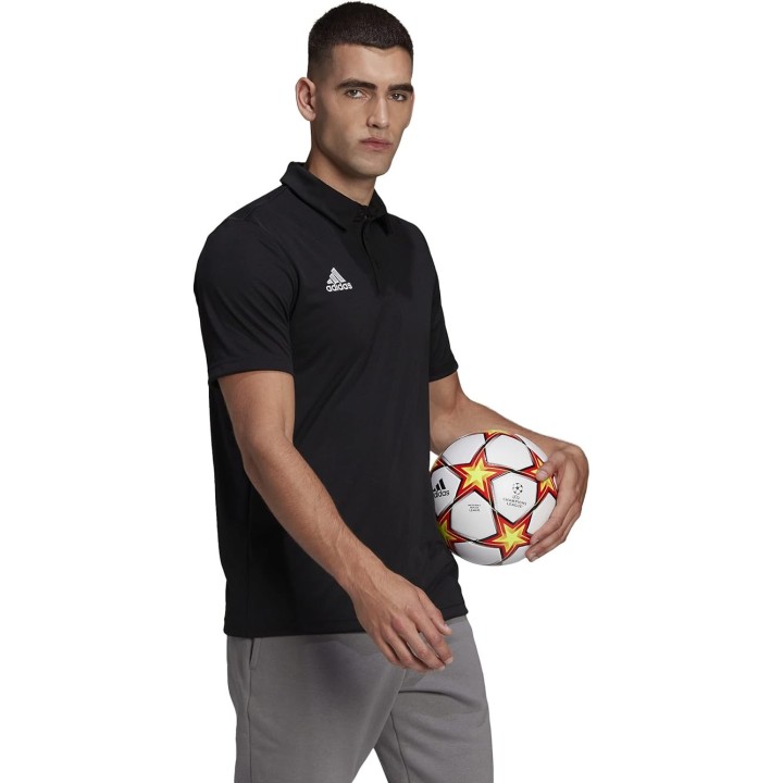 Polo Adidas Entrada 22 negro para hombre vista general