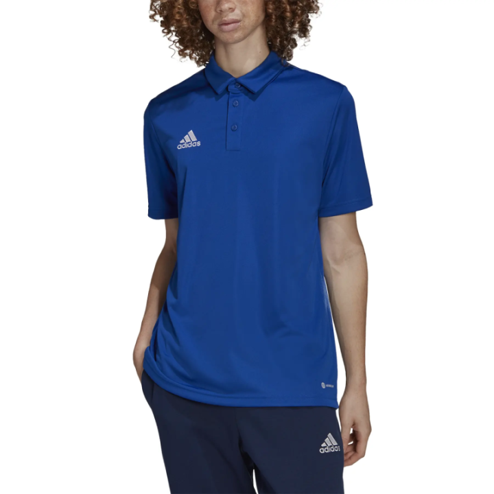 Polo Adidas Entrada 22 azul royal vista general