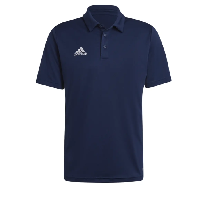 Polo Adidas Entrada 22 azul marino vista frontal