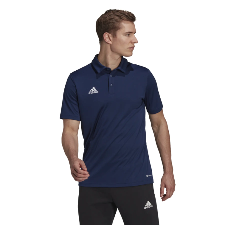 Polo Adidas Entrada 22 azul marino vista general