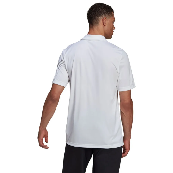 Polo Adidas Entrada 22 blanco dorsal
