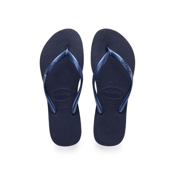 Chanclas Havaianas Slim color marino vista general