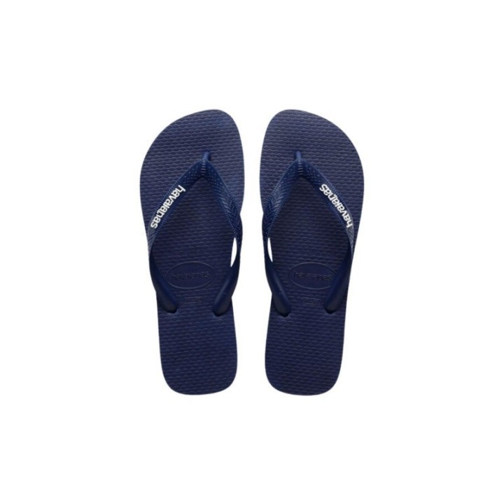 Chanclas Havaianas Logo Filete negro vista cenital