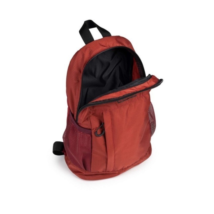 Interior de mochila Munich slim pequeña burdeos