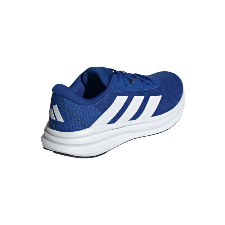Zapatillas Adidas Galaxy 7 azul vista lateral tres cuartos dorsal
