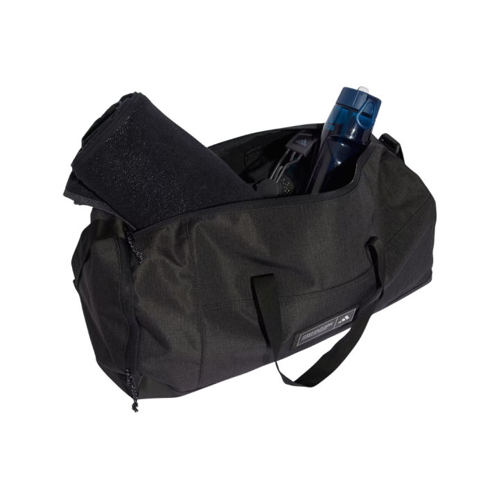 Bolsa de deporte mediana Adidas 4athlts negra y blanca vista interior