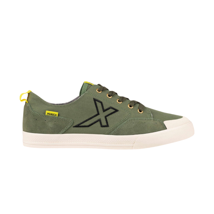 Zapatillas Munich Swing 14 caqui vista lateral