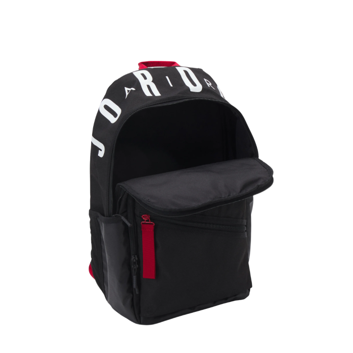 Mochila Nike Jordan Jam Air Patrol negra vista interior