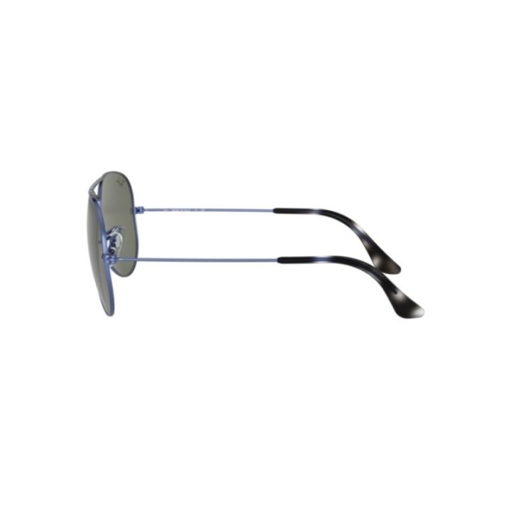 Gafas de sol Ray-Ban RB3025 Aviador azul vista lateral