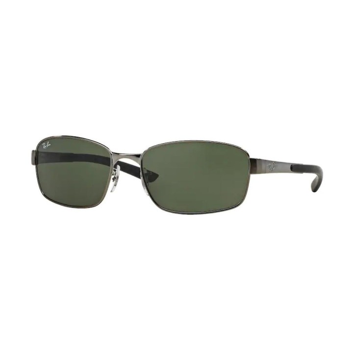 Gafas de sol Ray-Ban RB3413 rectangular verde vista frontal
