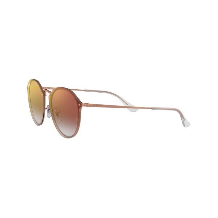 Gafas de sol Ray-Ban Blaze RB3574N redondas rojas vista frontal