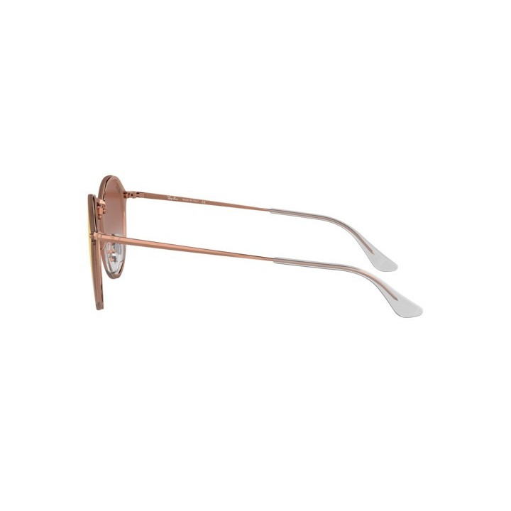 Gafas de sol Ray-Ban Blaze RB3574N redondas rojas vista lateral