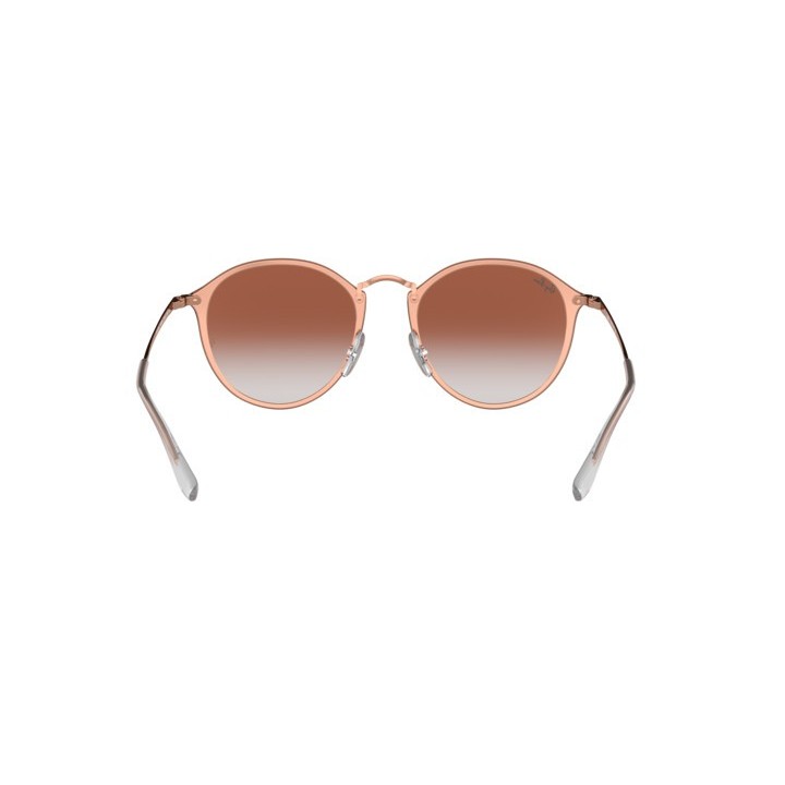 Gafas de sol Ray-Ban Blaze RB3574N redondas rojas vista dorsal