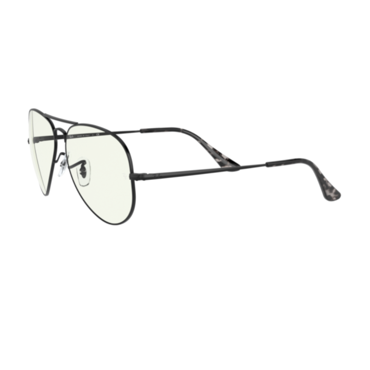 Ray-Ban RB3689 negras con filtro de luz azul vista frontal