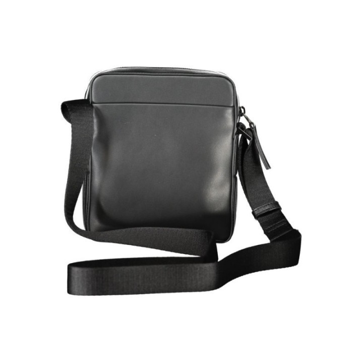 bolso bandolera negro de poliester para hombre Calvin Klein vista frontal