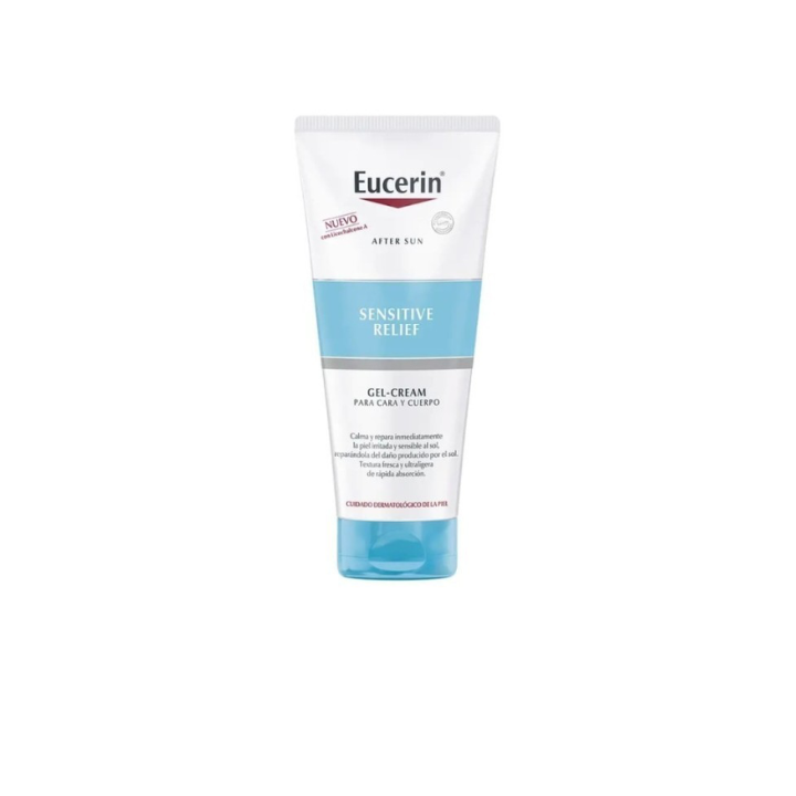 Gel crema Eucerin After Sun Sensitive Relief 200 ml en vista frontal