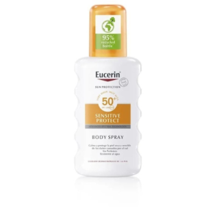 Spray corporal Eucerin Sun Sensitive Protect SPF50+ 200 ml en vista frontal