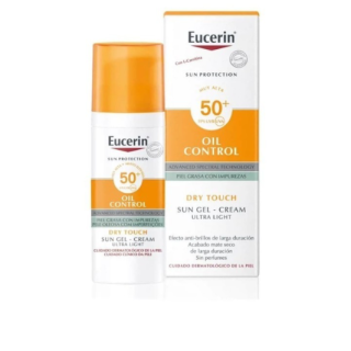 EUCERIN SUN FACE OIL CONTROL DRY TOUCH GEL CREMA SPF50+ 50ML