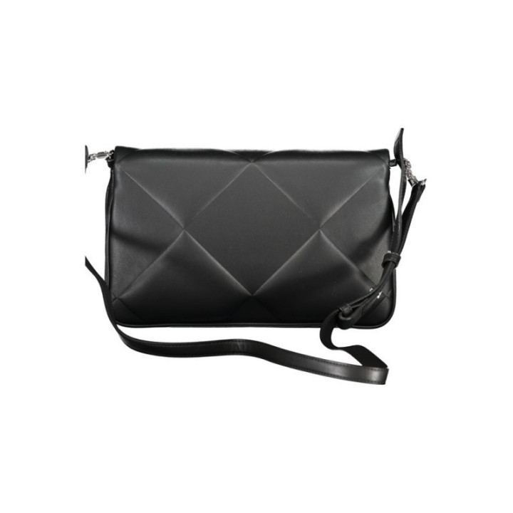 bolso bandolera acolchado negro para mujer Calvin Klein vista frontal