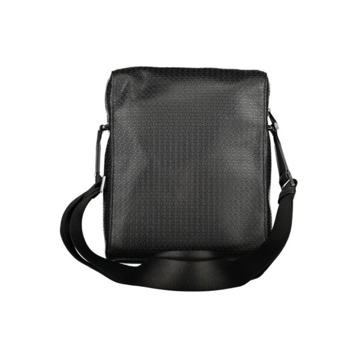 bolso bandolera negro de poliéster para hombre Calvin Klein vista frontal
